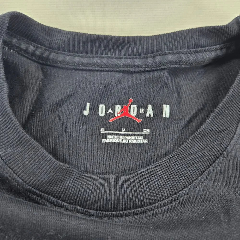 Nike Dri-Fit Air Jordan‎ Sport Graphic Long Sleeve Shirt Men's Size Small